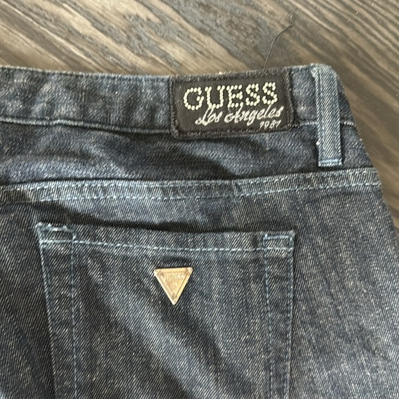 🍍GUESS FANCY SKINNY LEG🍍SZ 29🍍RISE 8”🍍inseam 32”🍍 - Picture 4 of 5